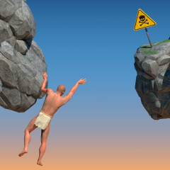 A Difficult Game About Climbing