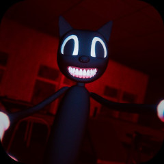 Cartoon Cat - School Horror